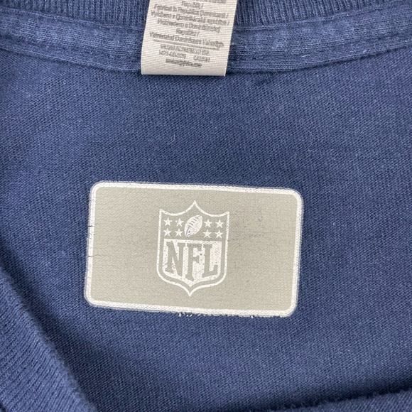 NFL New England Patriots Cotton Short Sleeve Tee Shirt Men's Large - Picture 4 of 6